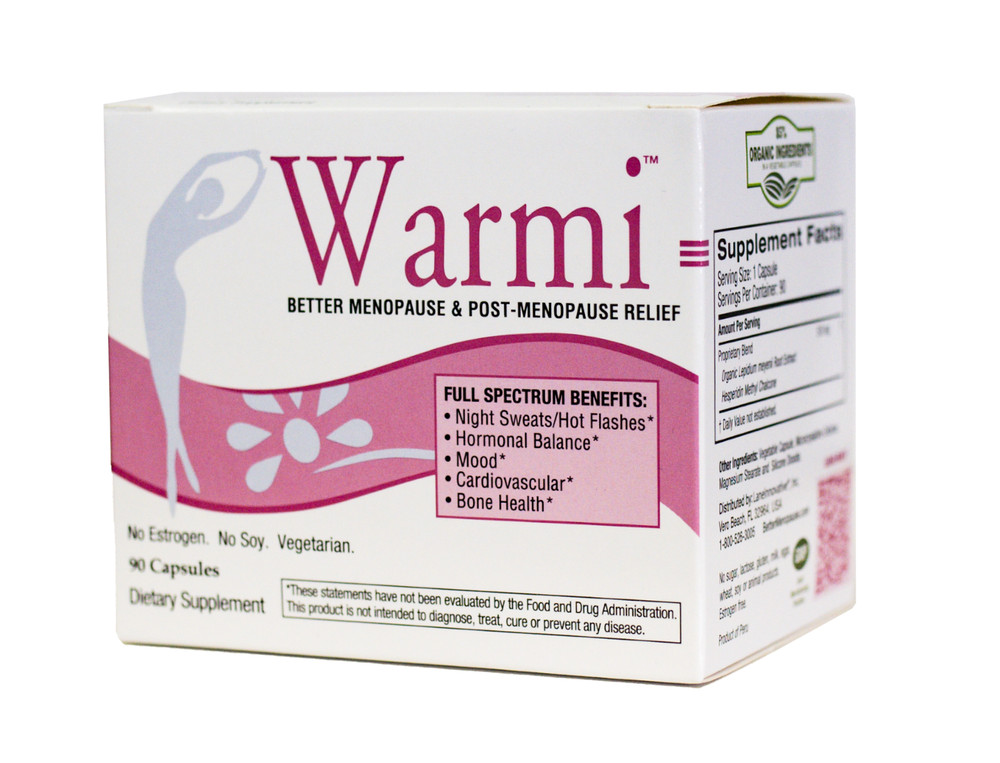 LaneInnovative – Warmi Menopause Support for Women, Organic Maca, No Soy *