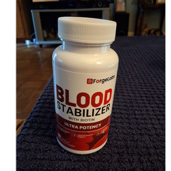 ForgeLabs Blood Stabilizer Ultra Potency Biotin 30 Capsules Exp 06/27