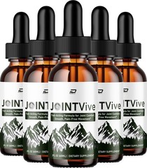 (5 Pack) JointVive – Joint Vive Extra Strength All Natural Healthy Organic