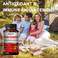 Ceylon Cinnamon Complex for Blood Sugar, Cardiovascular & Joint Health, 120 Caps
