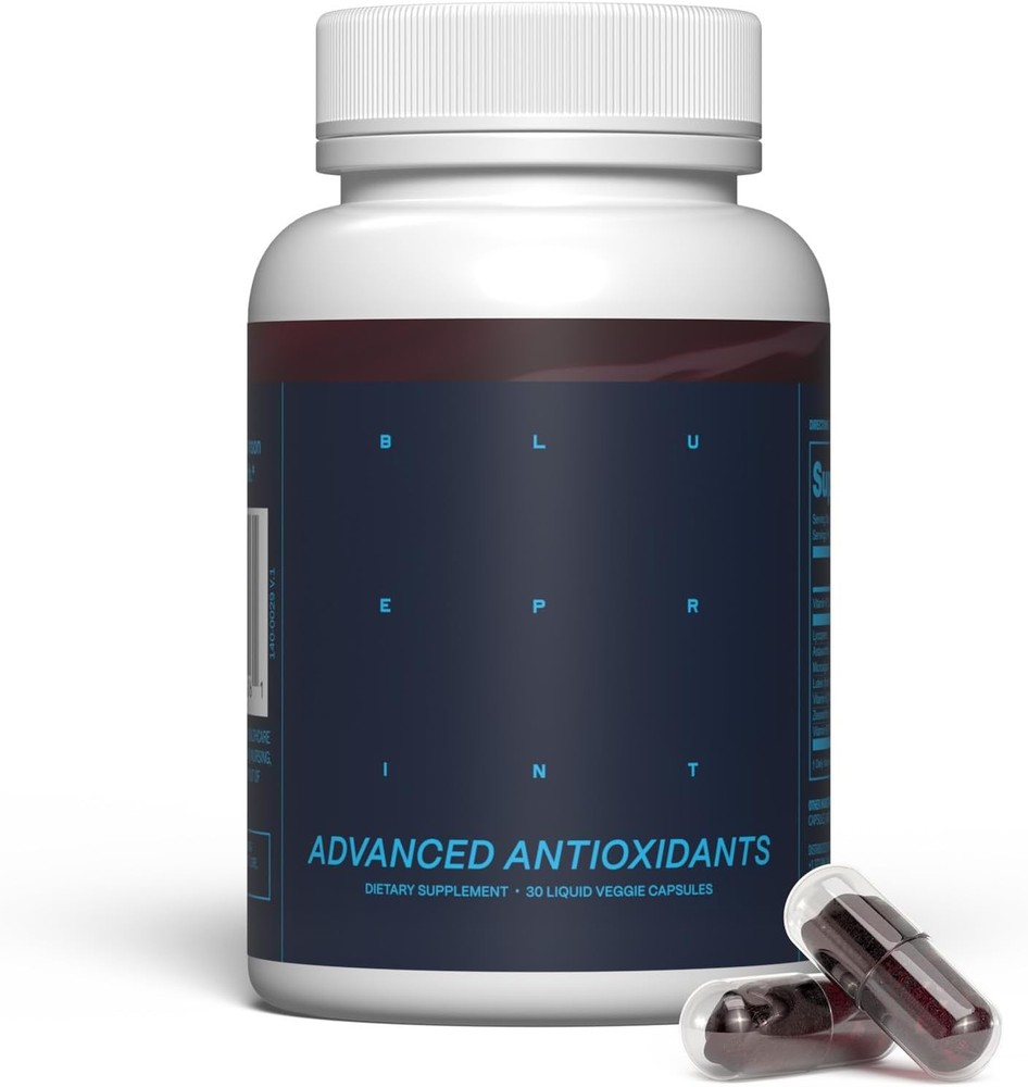 Blueprint Bryan Johnson Advanced Antioxidant Supplement – Lutein,…