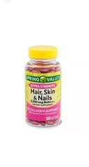 Spring Valley Extra Strength Biotin Hair, Skin & Nails Dietary Exp:09/2025