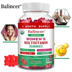 Multivitamin Gummies for Women for Beauty, Immunity & Metabolism 60 Count NonGMO