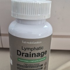 Lymphatic Support Supplement Capsules 60 Count Adult Unisex Morning/Night