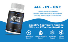 (3 Pack) Vapofil Premium Performance Supplement, Vapofill Pills (180 Capsules)