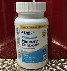 Equate Regular Strength Memory Support Capsules Gluten-Free 30 Count Exp 05/27