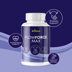 Flowforce Max- Support Supplement for Men – Urinary & Bladder Health-1 Bottle
