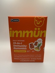 Grüns 13-in-1 Immunity Gummies (Sour Pineapple): Daily Immune Defense Supplement