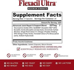 Flexacil Ultra Joint Support Supplement Anti Inflammatory Formula, FS!