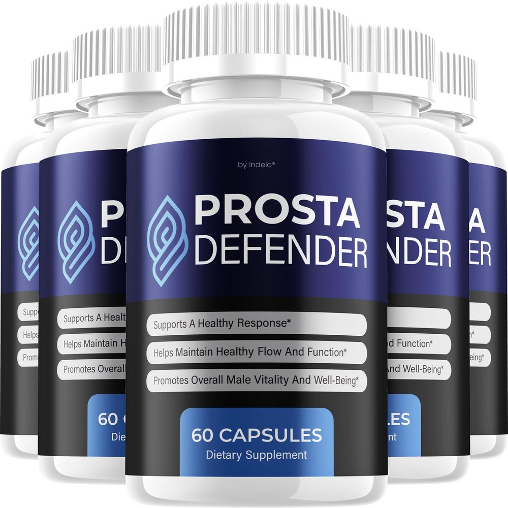 (5 Pack) Prosta Defender Supplement for Men – ProstaDefender Advanced Formula