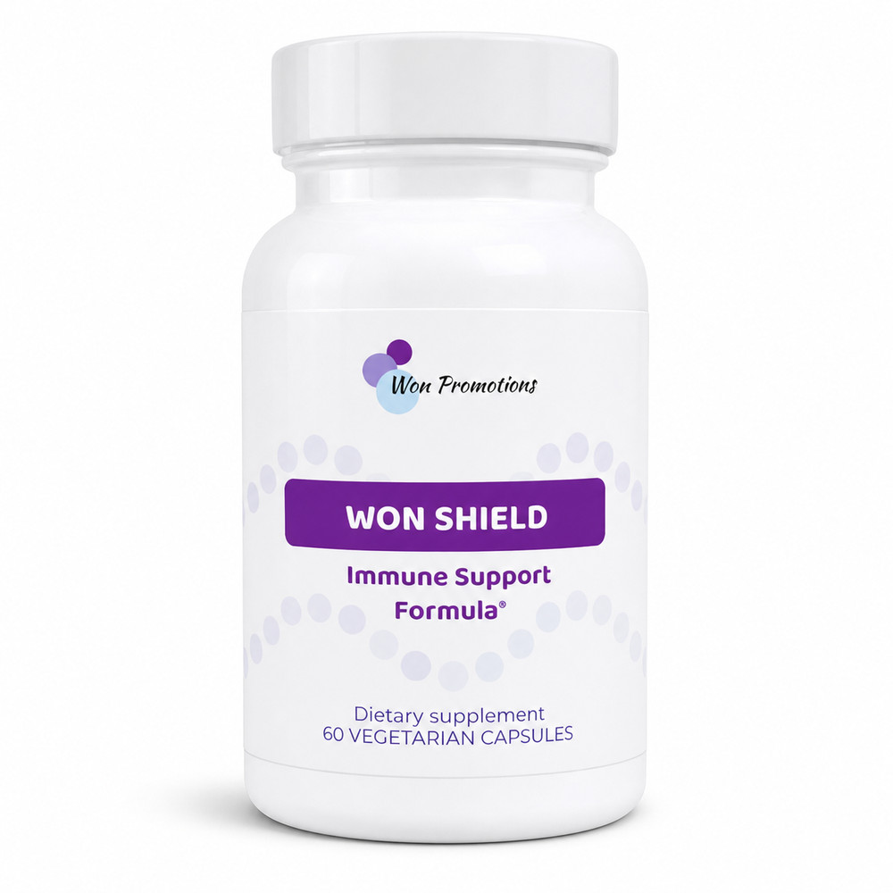 Won Shield – Immune Support Formula – 60 Capsules Daily Wellness Supplement