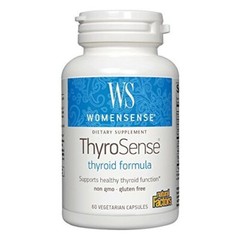 Natural Factors ThyroSense Thyroid Formula 60 Vegetarian Capsules