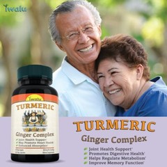 Carcumin Supplement – High Potency Formula For Long-Lasting Relief – Turmeric