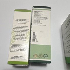 Liquid Chlorophyll Bundle 3 Pack Double Wood Benevolent Nature’s Sunshine New