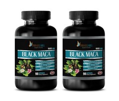 mood boosting supplements – 1000MG BLACK MACA – energy boost all natural 2 BOTTL