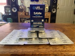 58 Tablets- Life Extension SAMe 400mg. Sealed Blister Packs. 9/26. Free Shipping