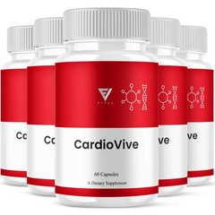 (5 Pack) CardioVive Wellness Support, Cardio Vive Supplement (300 Capsules)