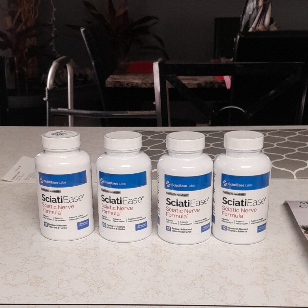 SciatiEase – Labs Sciatic Nerve Formula Capsules with AlphaPalm ADVANCED FORMULA