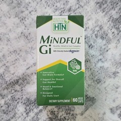 Health Thru Nutrition Mindful Gi Gut Complex Mood 60 Capsules Exp 10/2026