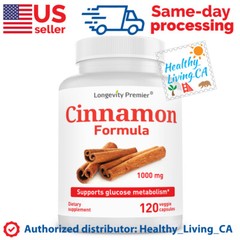 Longevity Cinnamon Formula: Support Healthy Blood Sugar & Overall Wellness. 5:1