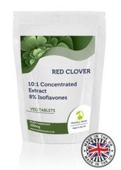 Red Clover Tablets 1000mg Extract Isoflavones Pills