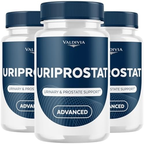 Valdivia Uriprostat 180 Capsules 3 Pack Men&rsquo;s Health Supplement Made in USA Male