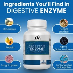 Digestive Enzyme 60 Capsules Vegetarian