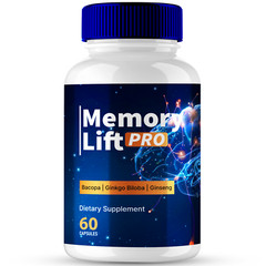 Memory Lift Pro Brain Supplement Capsules – All Natural MemoryLift Pro 60ct