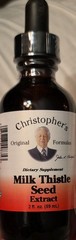 Christopher&rsquo;s Original Formulas Organic Milk Thistle Liquid Extract 2 fl oz