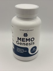 Memo Genesis Memory Support Focus Clarity Brain Health Formula 30 Capsules