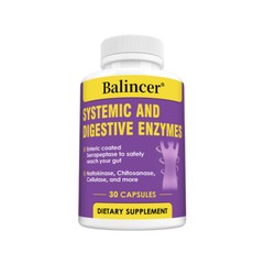 Systemic and Digestive Enzymes – Gas and Bloating Relief – Digestive Health