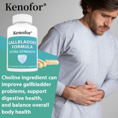 Gallbladder Support Supplement,Supports Digestive System Health – 120 Caps