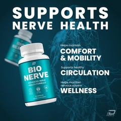(2 Pack) Bio Nerve Capsules – BioNerve Natural Ingredients Nerve Support