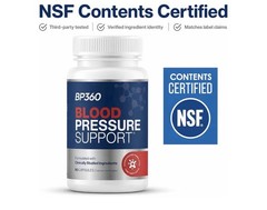 BP360 Cardiovascular Wellness Supplement CoQ10 Grape Seed 60 Capsules