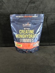 EcoWise Creatine Monohydrate Micronized Gummies 5000 mg Sugar-free
