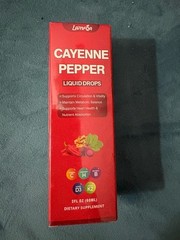 Lemme Cayenne Pepper Liquid Drops Dietary Supplement Heart Health 2 fl oz Vegan