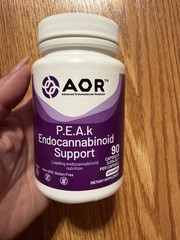 AOR P.E.A. Endocannabinoid Support Non-GMO Gluten Free 90 Capsules