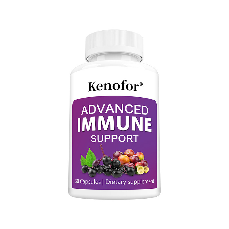 Advanced Immune Support w/ Black Elderberry & Camu Camu – Immune Supplement