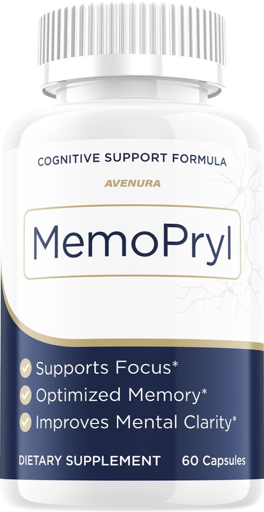 (1 Pack) MemoPryl Capsules – Advanced Formula Supplement Brain Health Support
