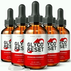 Glyco Reset Drops, GlycoReset Liquid Supplement for Blood Health – 5 Pack