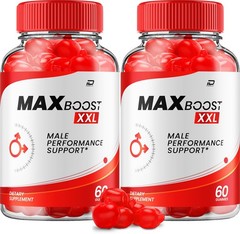 (2 Pack) Max Boost XXL Gummies for Men – MaxBoost XXL Male Gummy All-Natural