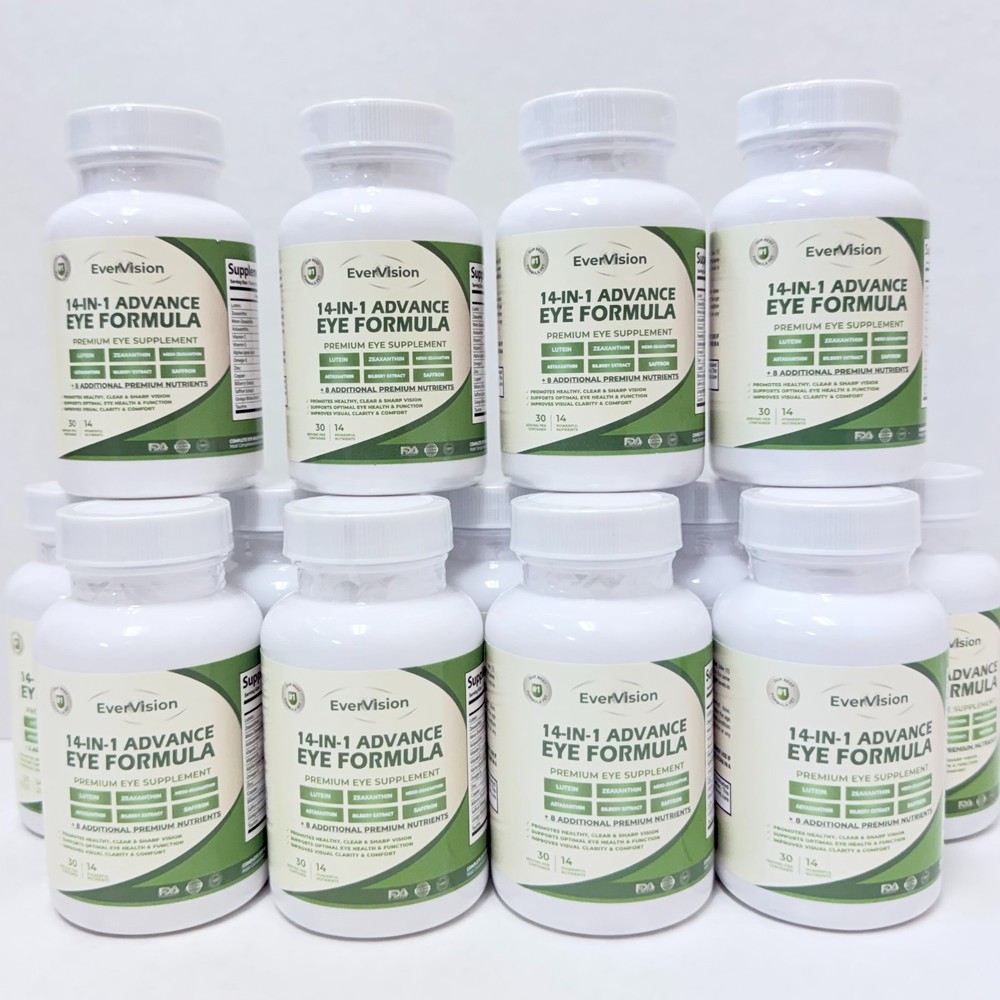 EverVision 14 in 1 Advanced Eye Formula – Factory Sealed – Free Shipping