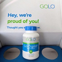 GOLO Go-Digest Dietary Supplement 90 Capsules Non GMO Enzyme Exp 08/28 New