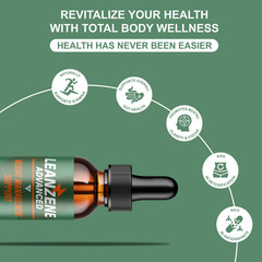 Leanzene Weight Management Support, Leanzene Advanced Drops (2oz)