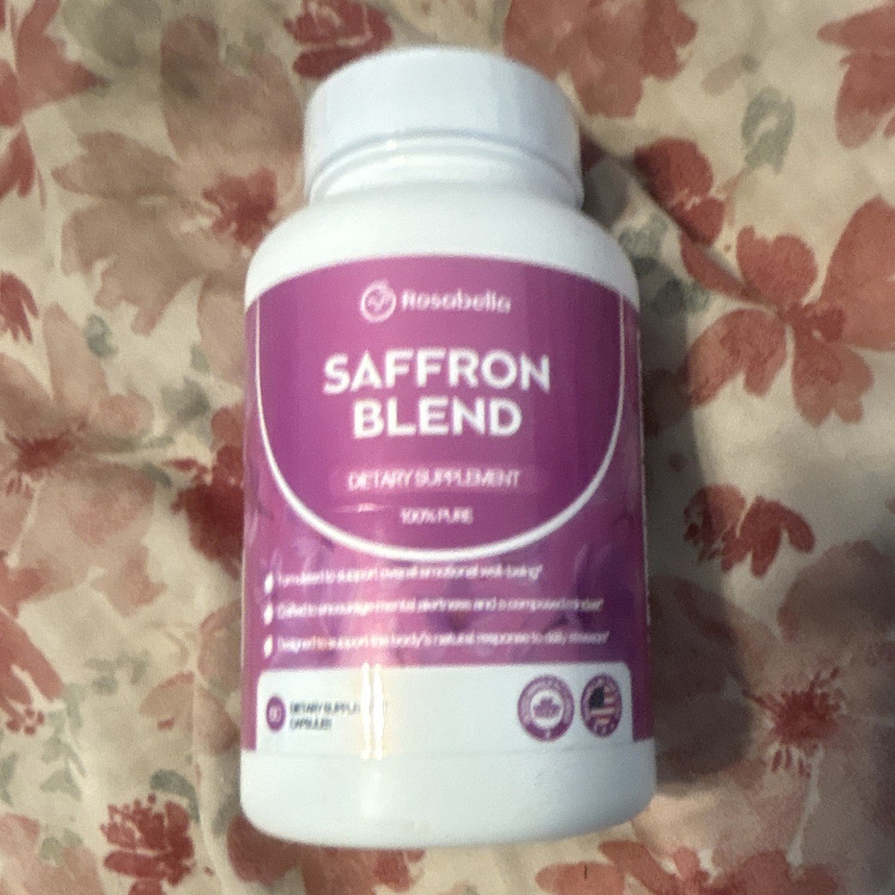 floradolia Saffron Blend Mood Support Capsules 60 Count 30mg Vegan Non-GMO