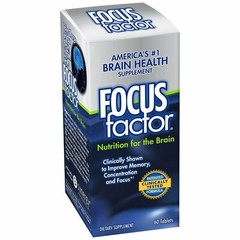 Focus Factor Nutrition For the Brain – Brain Health Supplement Tablets 60 Count