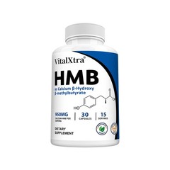 Calcium β Hydroxy β Methylbutyrate 30-120 Capsules Improve Endurance Muscle Mass