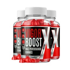 3-Pack Vigor Boost Gummies for Men – VigorBoost X Male Gummies – 180 Gummies