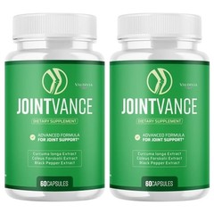 JointVance Joint Support Supplement Capsules Glucosamine Flexibility 2 Pack 120C