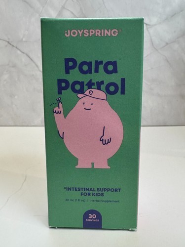 Joyspring Para Patrol Intestinal Support Kids 30ml 30 Servings New Sealed